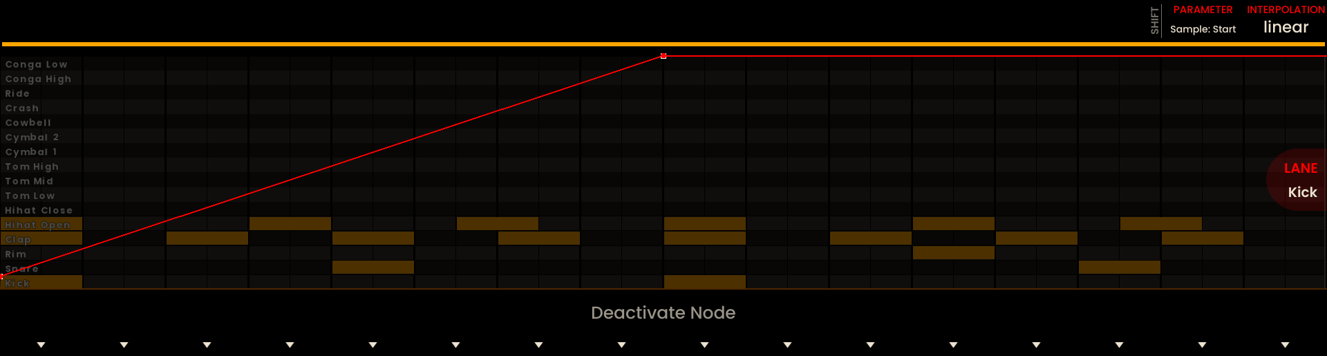 Drum Piano Roll Euclidean Screenshot