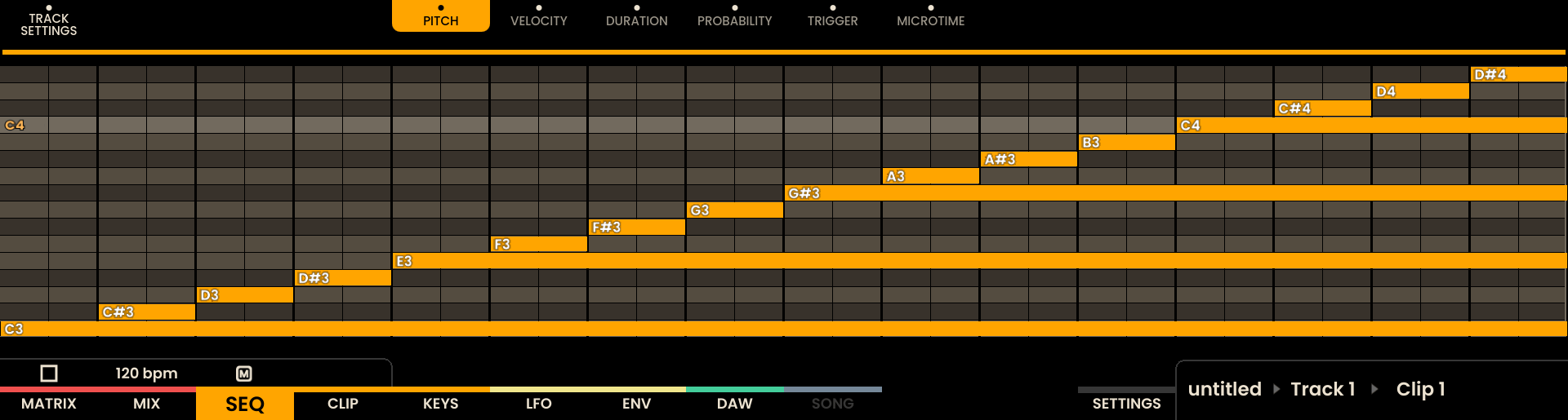 Piano Roll Screenshot