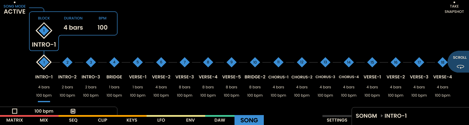 Song Page Landing Page